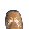 Bota wild west   bordado punta