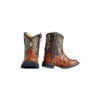 Bota wild west avestruz 