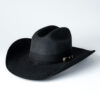 sombrero cuernos chuecos, black bull