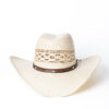 Sombrero Wild West,  rayas con randa conejo