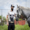 POLO TORO AHUMADO BLANCO CABALLERO